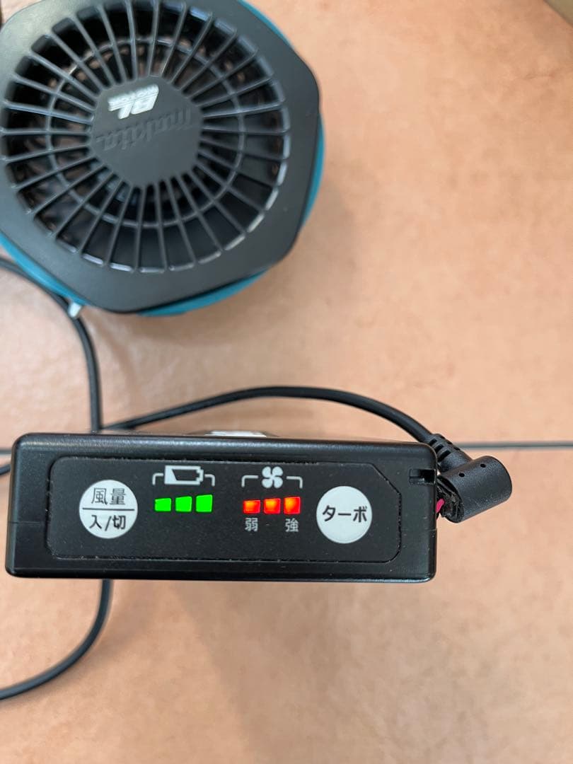 マキタ　makita ファンジャケット　ファンユニットセット　バッテリー×2