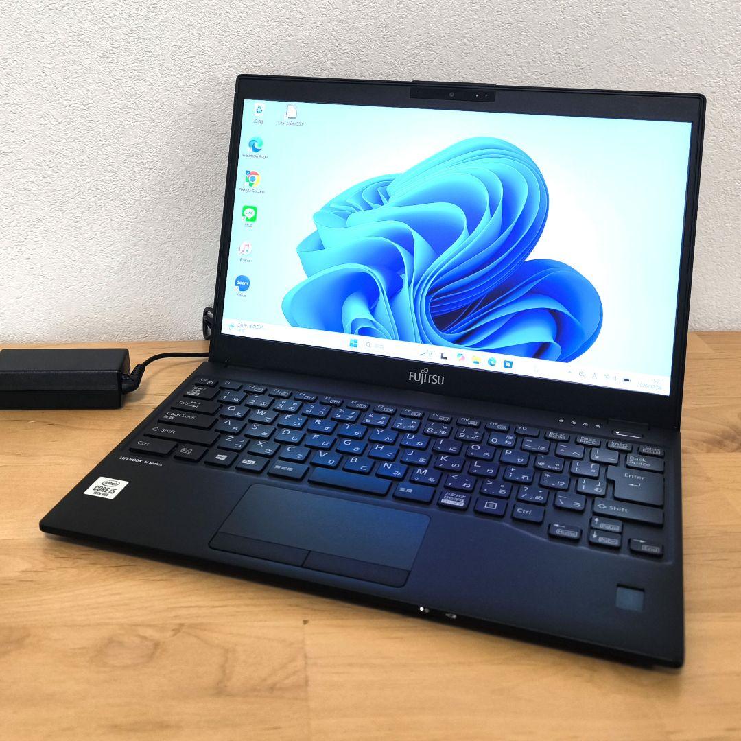 【タッチパネル】富士通 ノートPC│Windows11／Corei5 第10世代