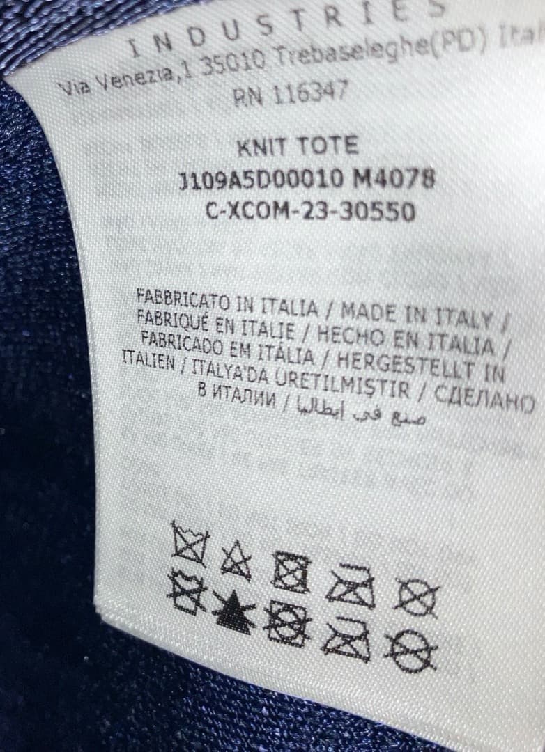 新品 モンクレール 24ss ブランドロゴトートバッグ ジャガード 16928