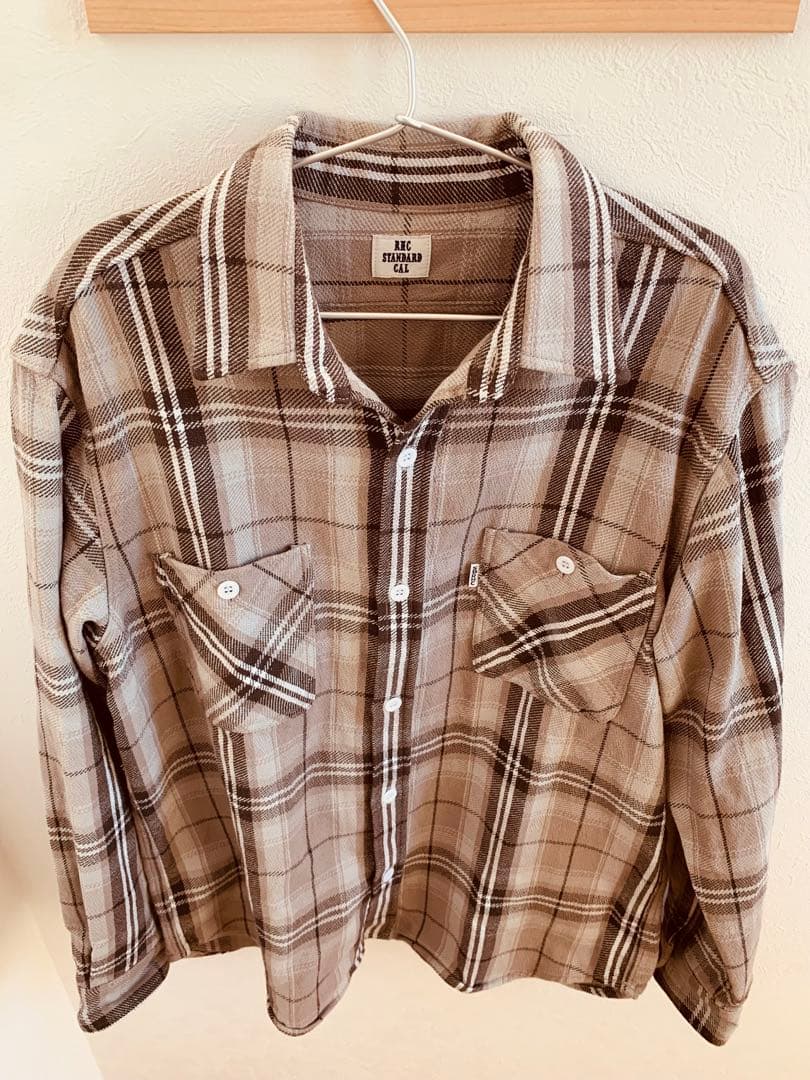 ロンハーマン RHCチェック 長袖シャツ スタンダードカルフォルニア