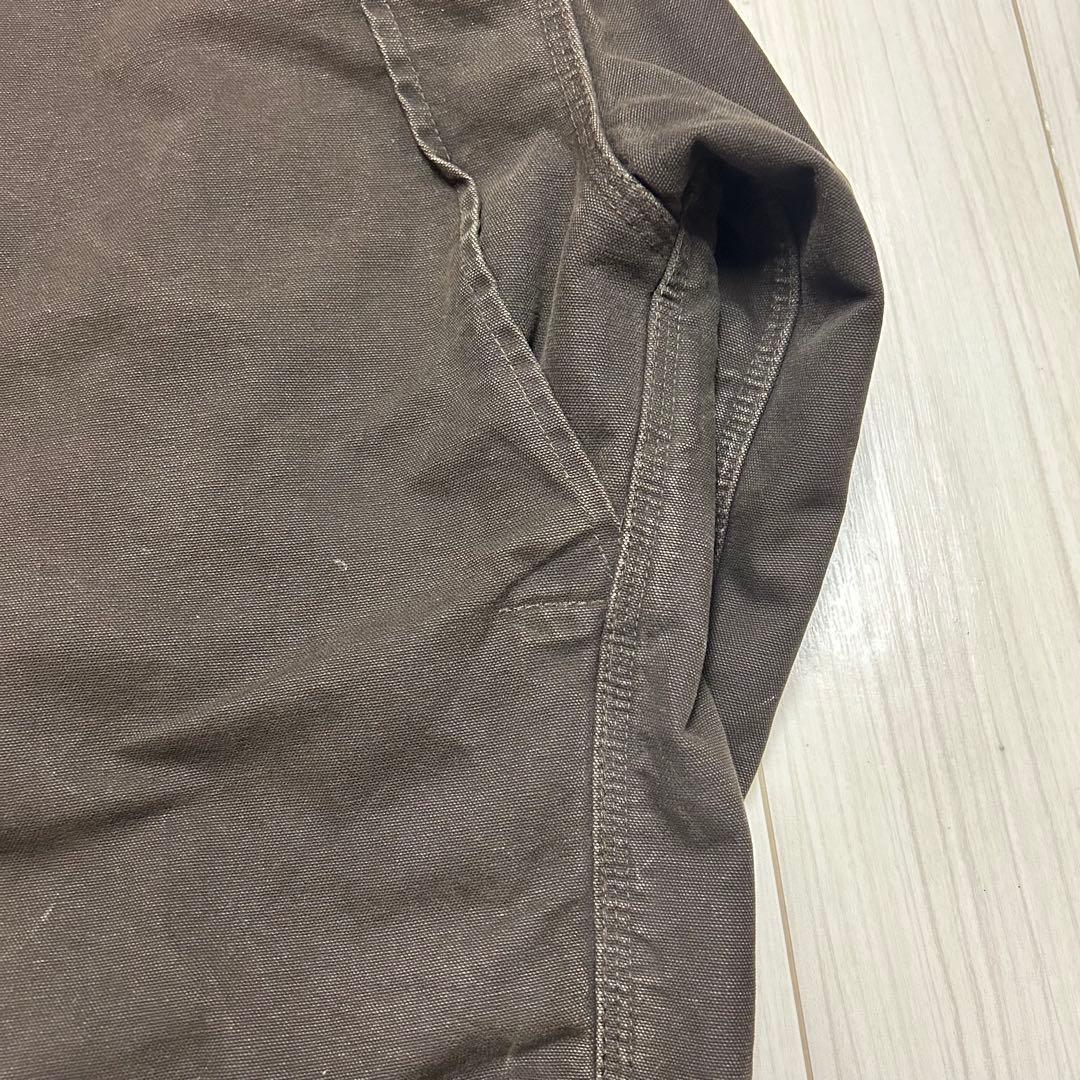 Carhartt カーハート　デトロイトジャケット ブラウン　XLサイズ　短丈