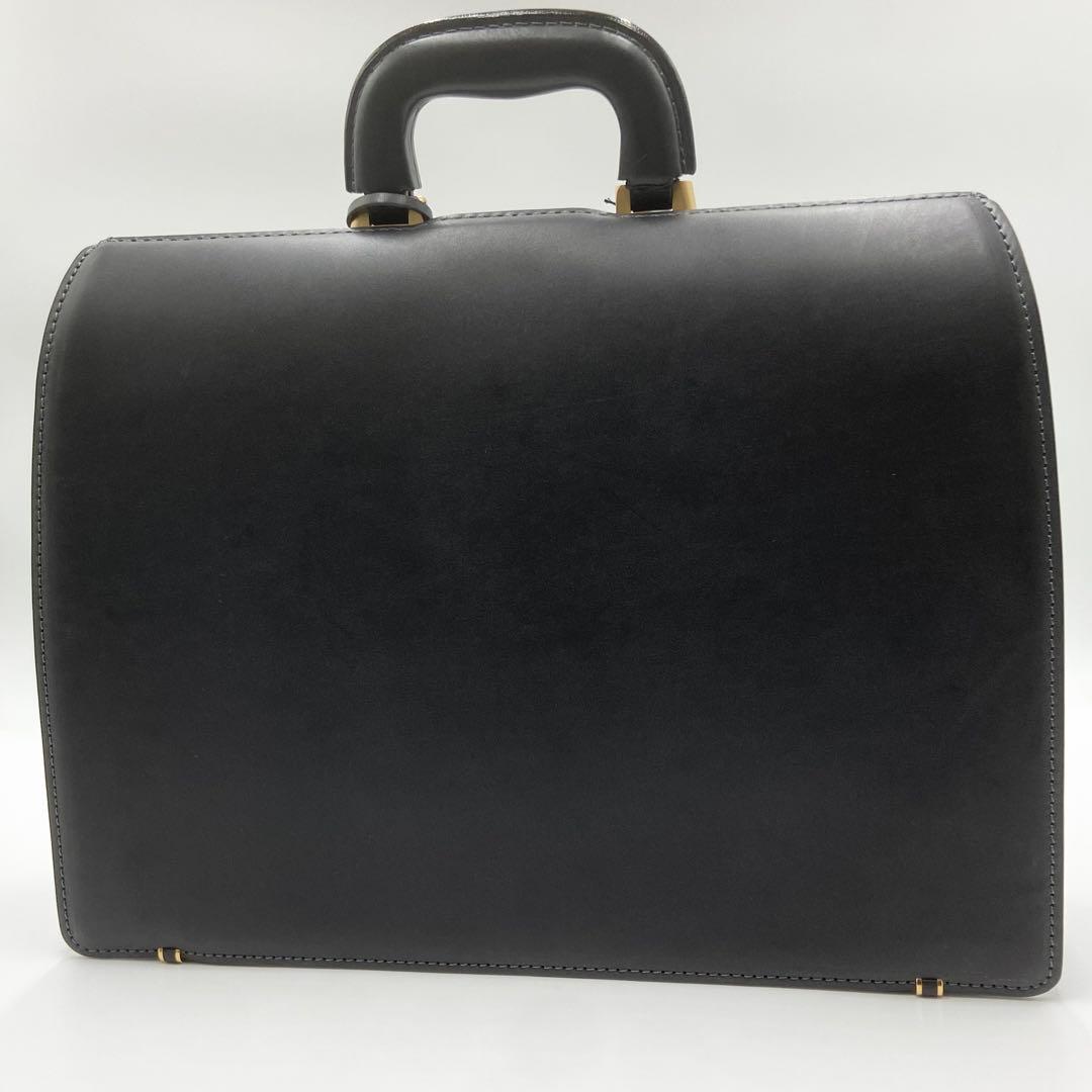 新品未使用　ロイヤルクラシック　ダレスバッグ　ブリーフケース　レザー　ブラック