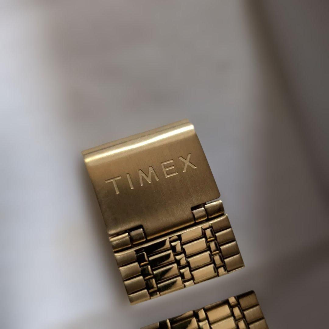 早い者勝ち！クォーツ TIMEX Q 腕時計 箱付き ゴールド