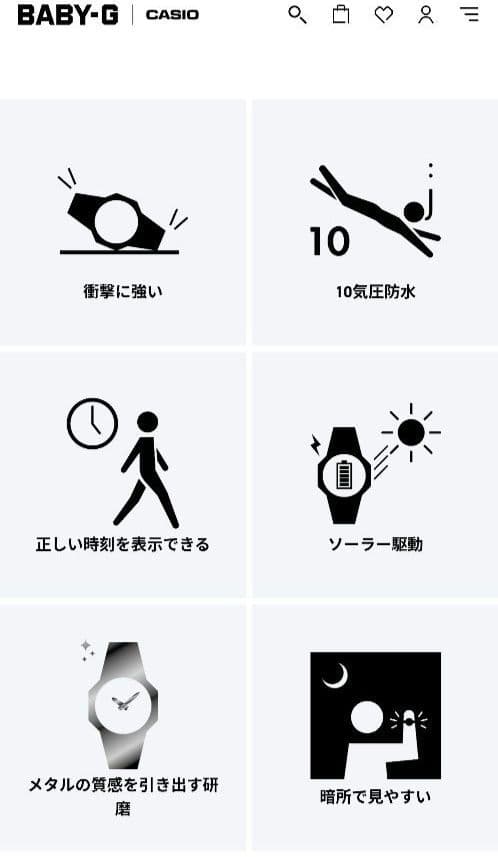 CASIO　BABY-G　 MSG-W100-7AJ　レディースウォッチ 美品