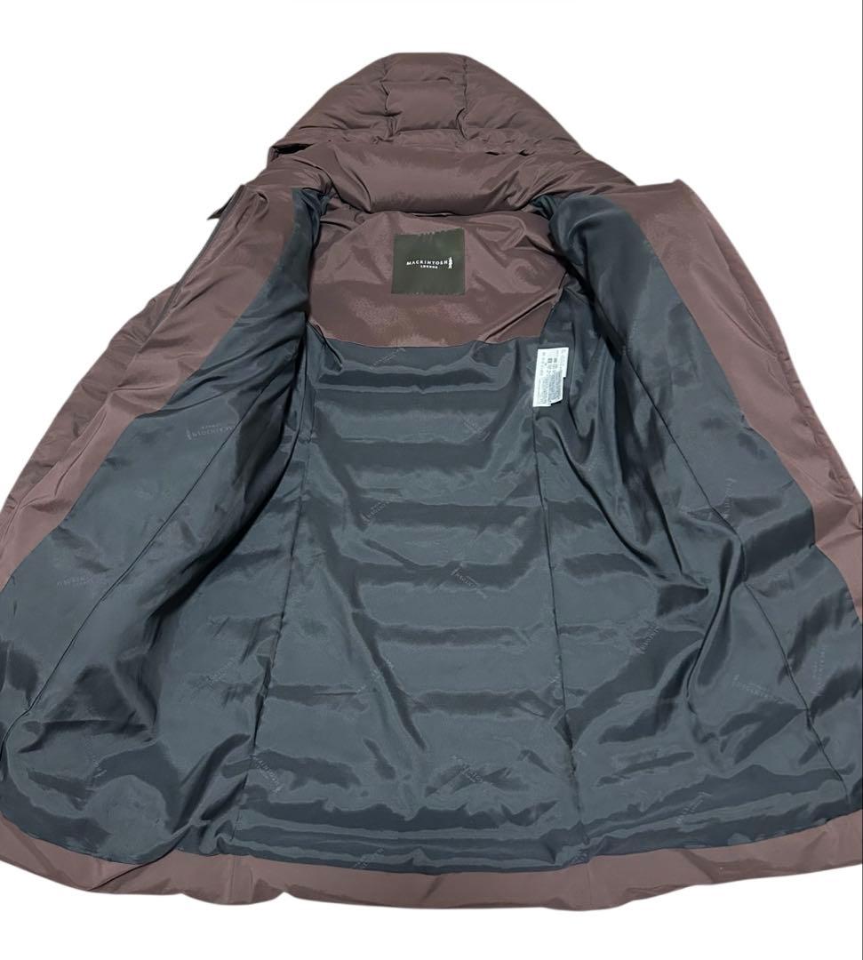 マッキントッシュ ロンドン40 L 2wayフード取り外し可能ロングダウンコート