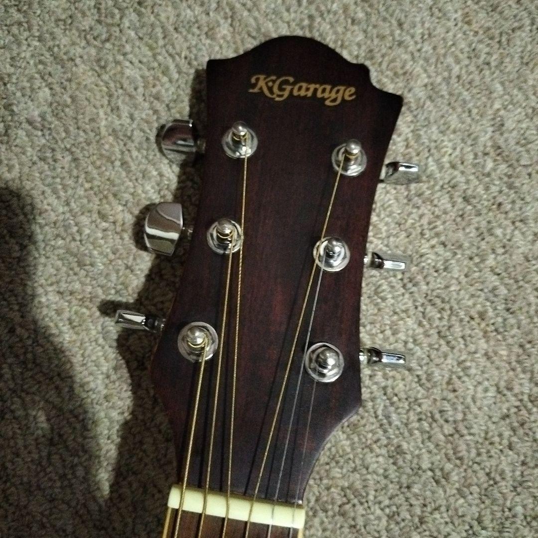 K•Garage エレアコギター EA-400 清掃済み 新品ストラップ付