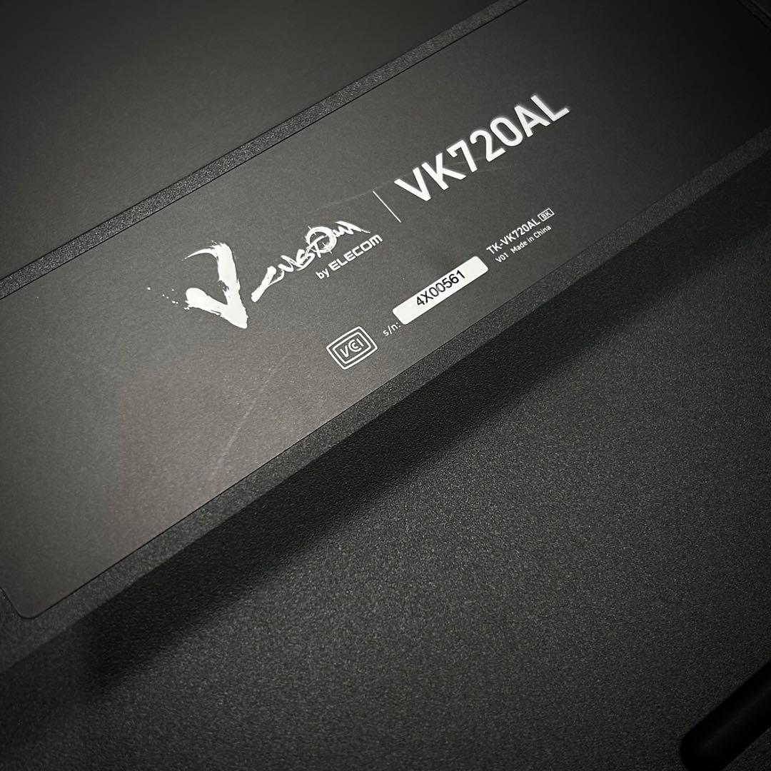 8*0様 VK720AL ロープロファイル ラピトリ ブラック