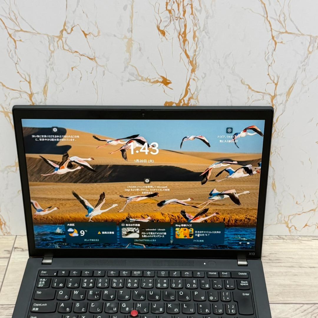 Windowsノート本体 Lenovo ThinkPad X13Gen2 Ryzen5 256GB 8GB