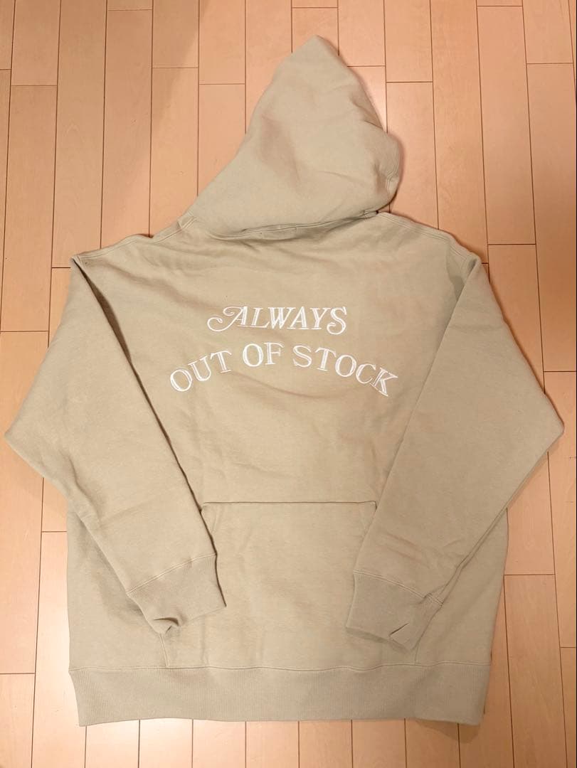 ALWAYS OUT OF STOCK パーカー サンド　aoos L