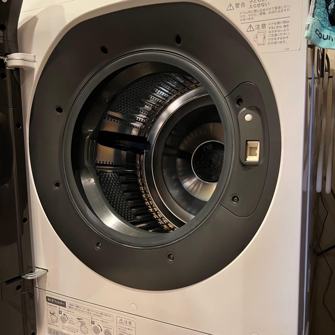 SHARP ドラム式洗濯機 ES-G112 本体　送料込み価額