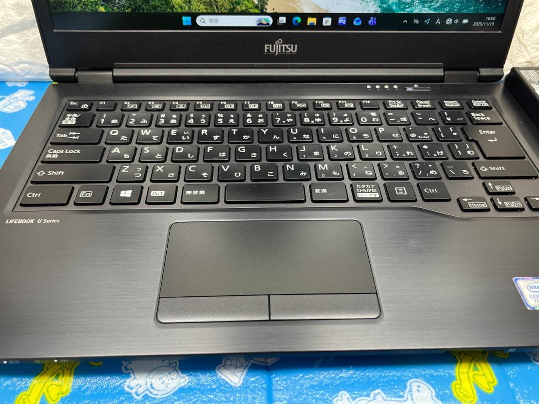 超美品 Office2024 美品 富士通 U748/S 14型 ノートPC