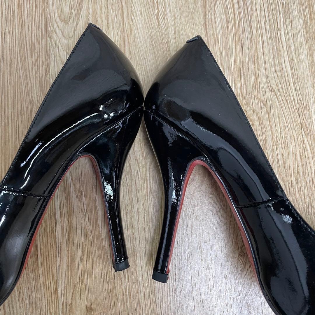 美品＊Christian Louboutin ラウンドトゥ ハイヒール　パンプス