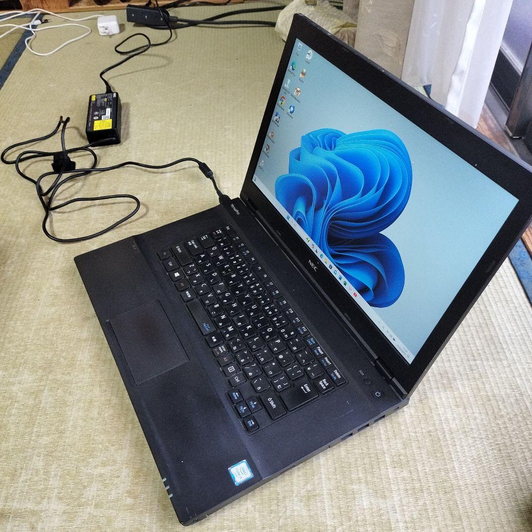 ノートPC爆速SSD NEC versaPro8