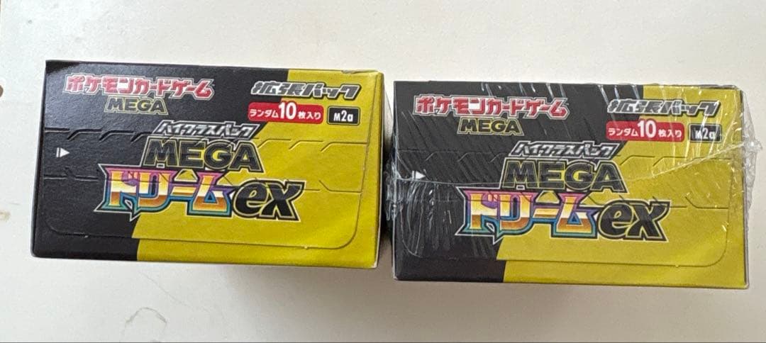 ポケモンカード　MEGAドリームex シュリンク付き