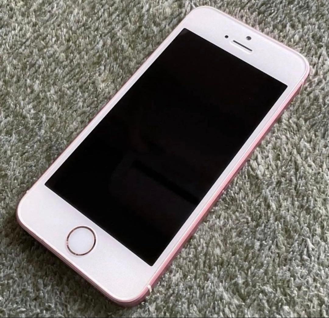 iPhone SE 第１世代　128GB ローズゴールド　バッテリー81%