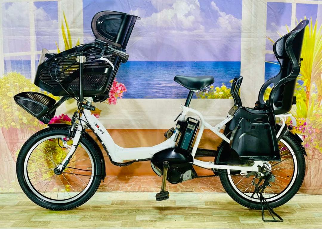 ヤマハパスキス⭐️人気モデル！子供乗せ電動アシスト自転車Y3048