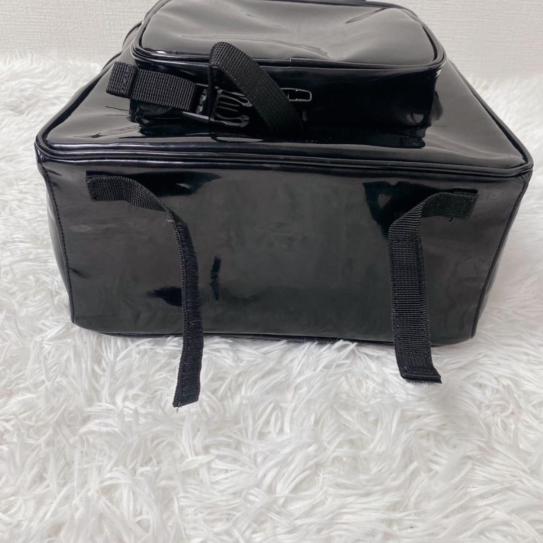 SWANY スワニー キャリーバッグ トートキャリー エナメル キルティング