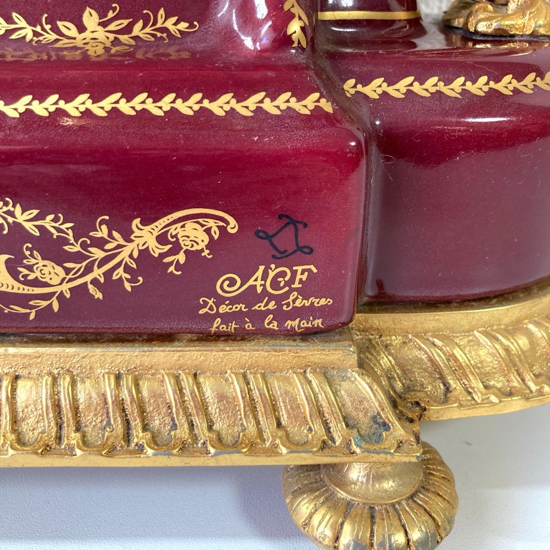 ACF アンティーク 置時計 イタリア製？