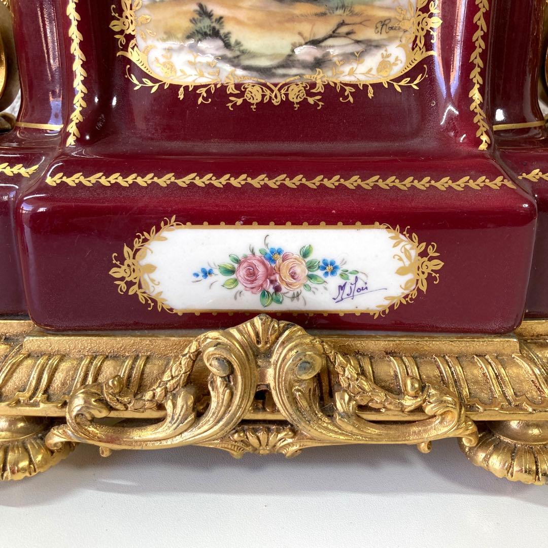 ACF アンティーク 置時計 イタリア製？