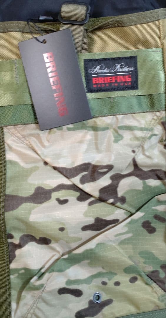 Brooks Brothers×BRIEFING ユーティリティヘルメットバッグ