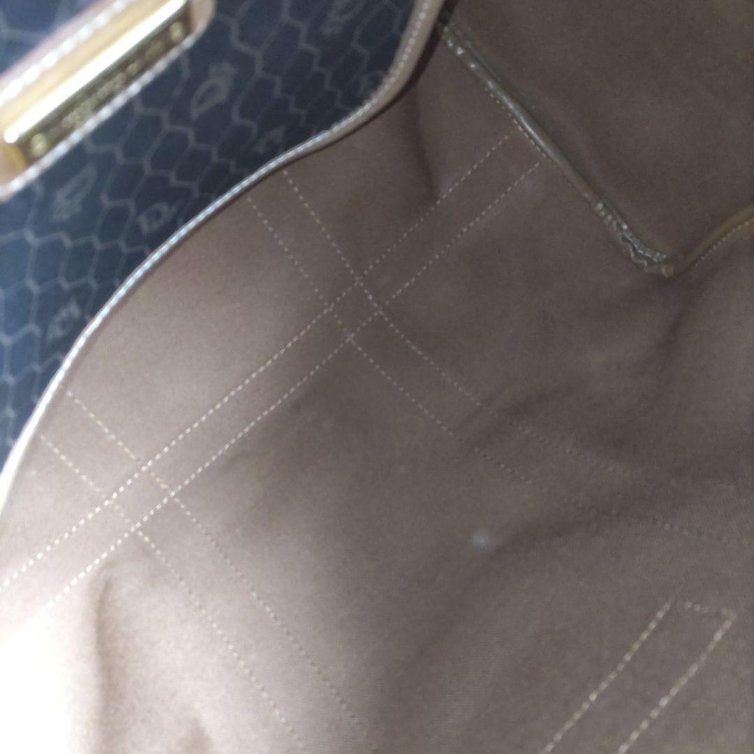 Christian Dior ボストンバッグ 中型 美品　ハニカム柄