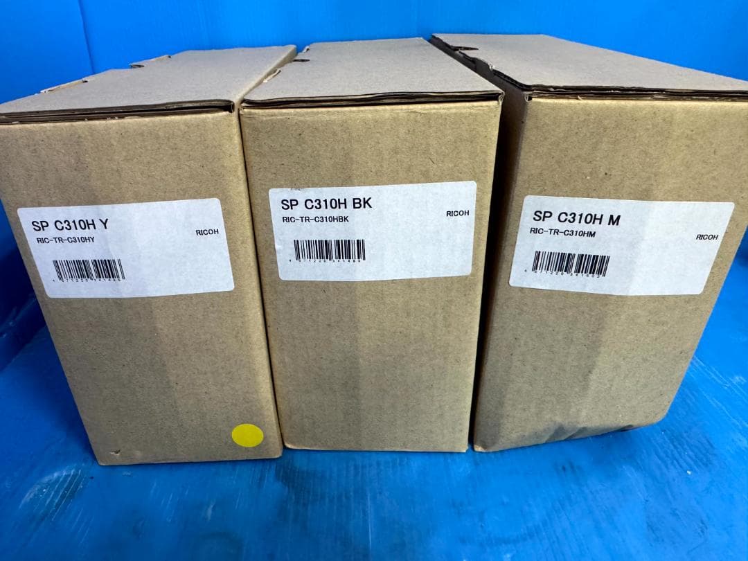 RICOH トナーカートリッジ SP C310H Y BK M 未使用