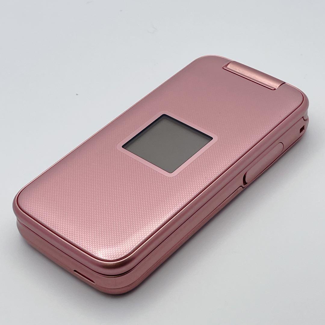 【極美品】docomo らくらくホン F-02J ピンク ガラケー 4G