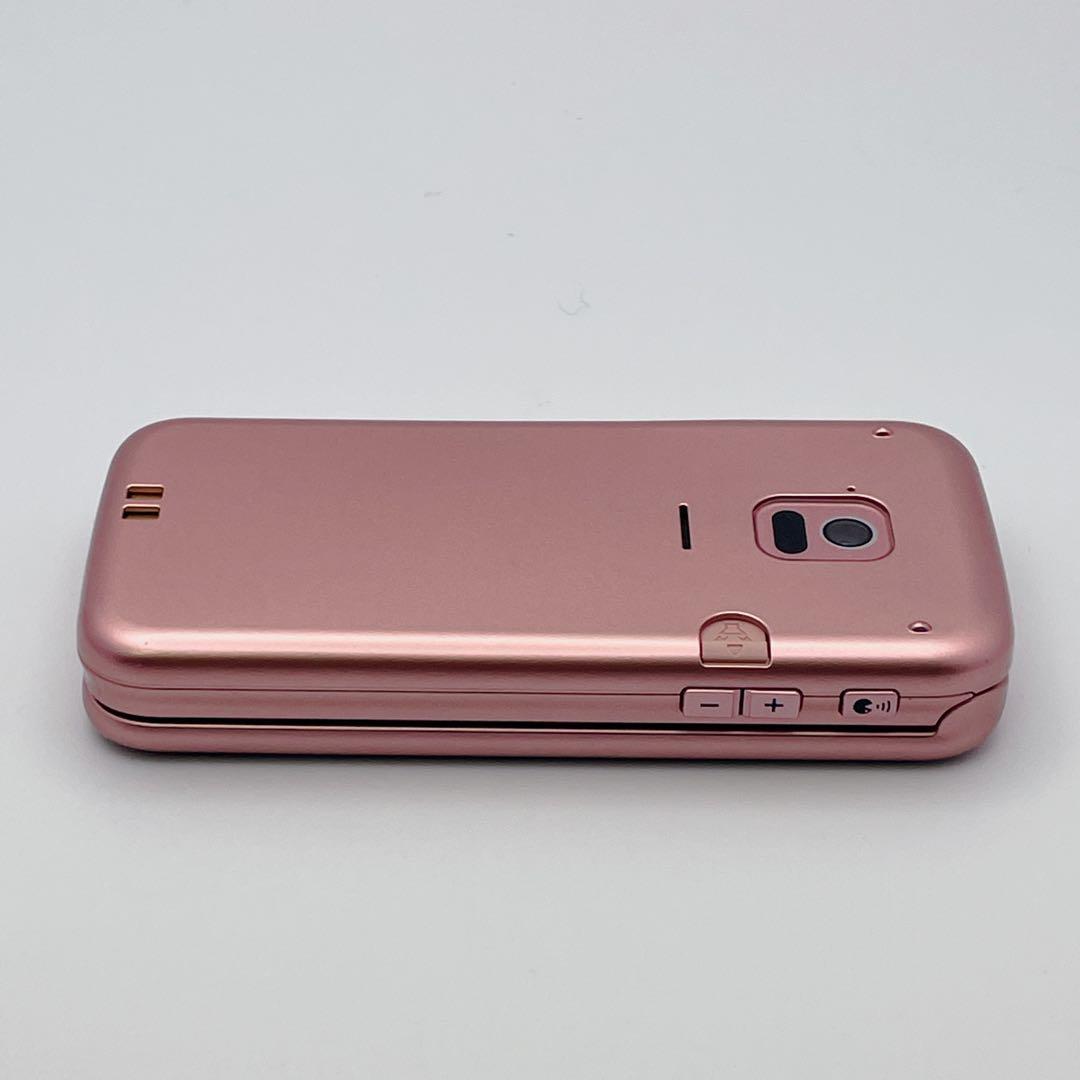 【極美品】docomo らくらくホン F-02J ピンク ガラケー 4G