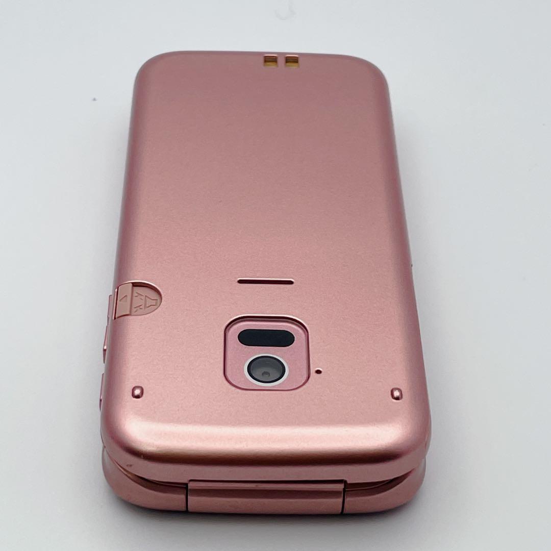 【極美品】docomo らくらくホン F-02J ピンク ガラケー 4G
