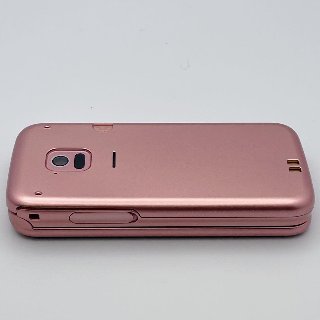 【極美品】docomo らくらくホン F-02J ピンク ガラケー 4G