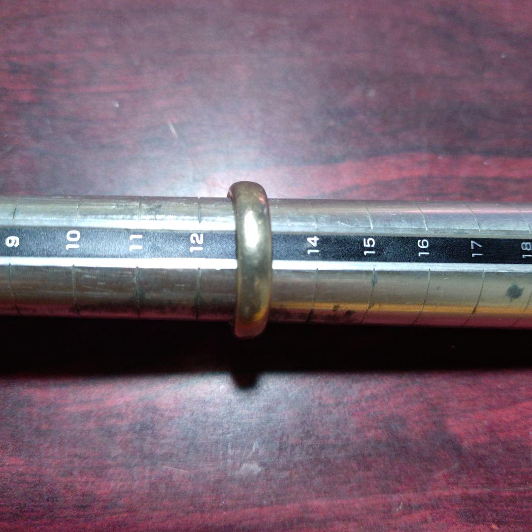 アガット シルバーリング 紫色 スクエアカット 13号