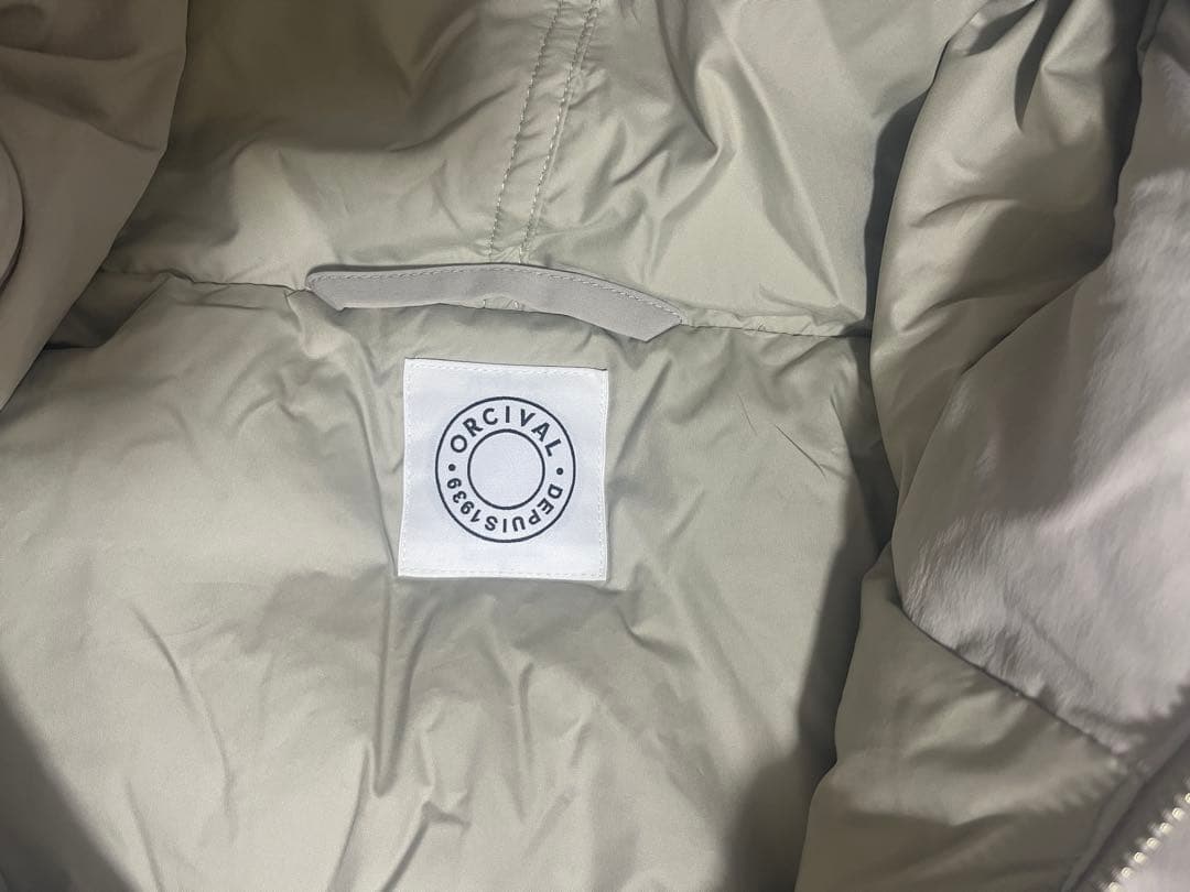【今季試着のみ】オーシバル フーディージャケット グレージュ サイズ2