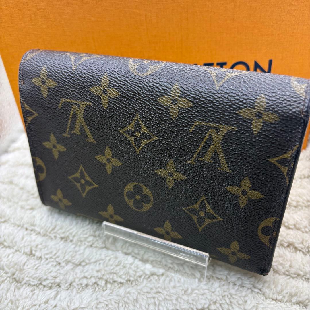 ルイヴィトン ポルトトレゾール エテュイ パピエ モノグラム 折り財布
