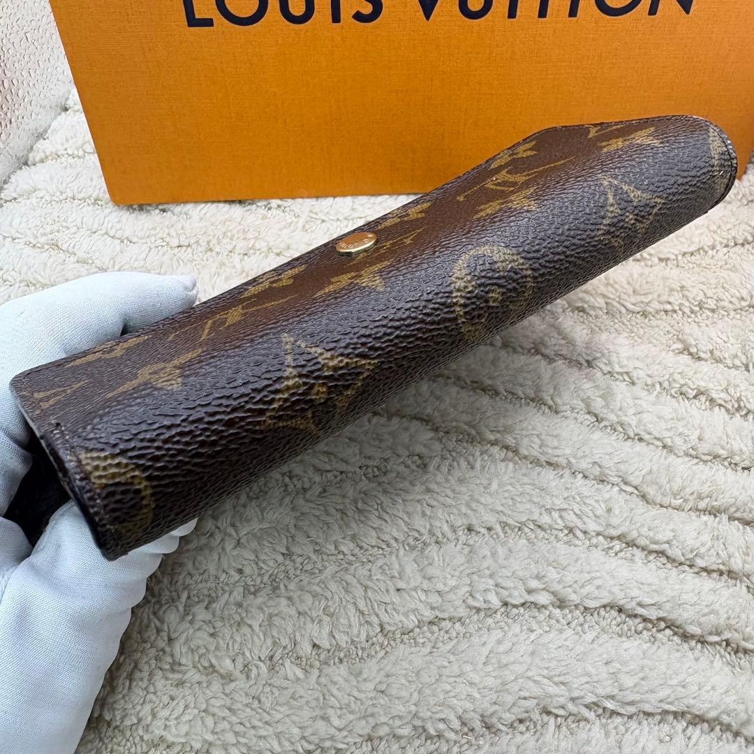 ルイヴィトン ポルトトレゾール エテュイ パピエ モノグラム 折り財布