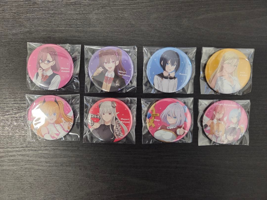 【台紙無し】2.5次元の誘惑 Blu-ray きゃにめ 全巻購入特典 缶バッジ