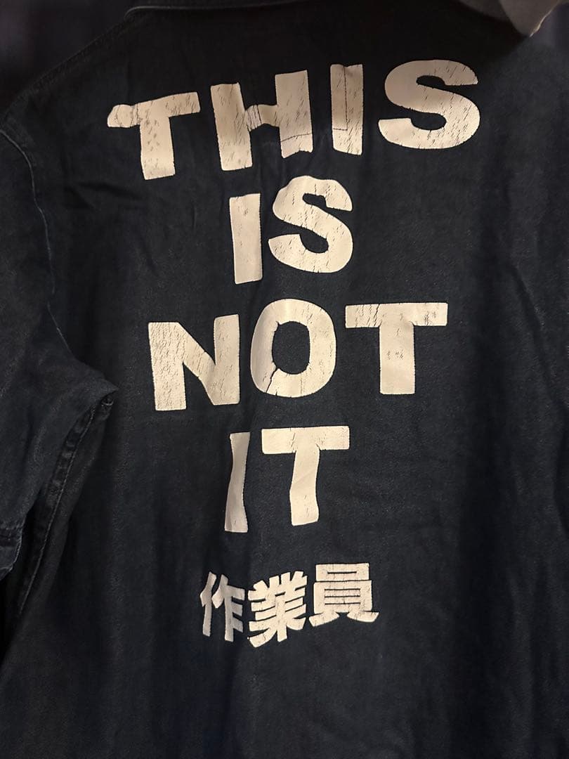 PUNK DRUNKERS ツナギ ザリガニワークス ツナギ デニム XL