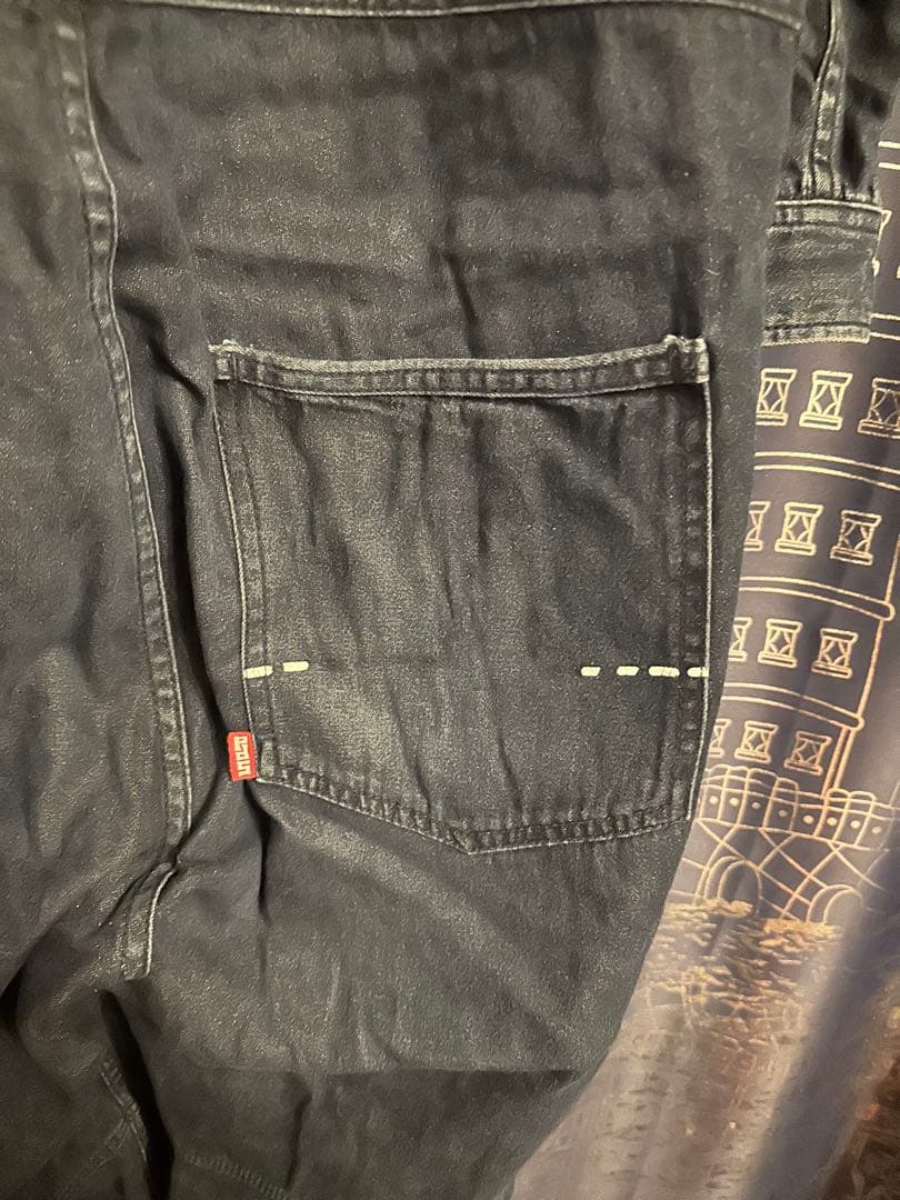 PUNK DRUNKERS ツナギ ザリガニワークス ツナギ デニム XL