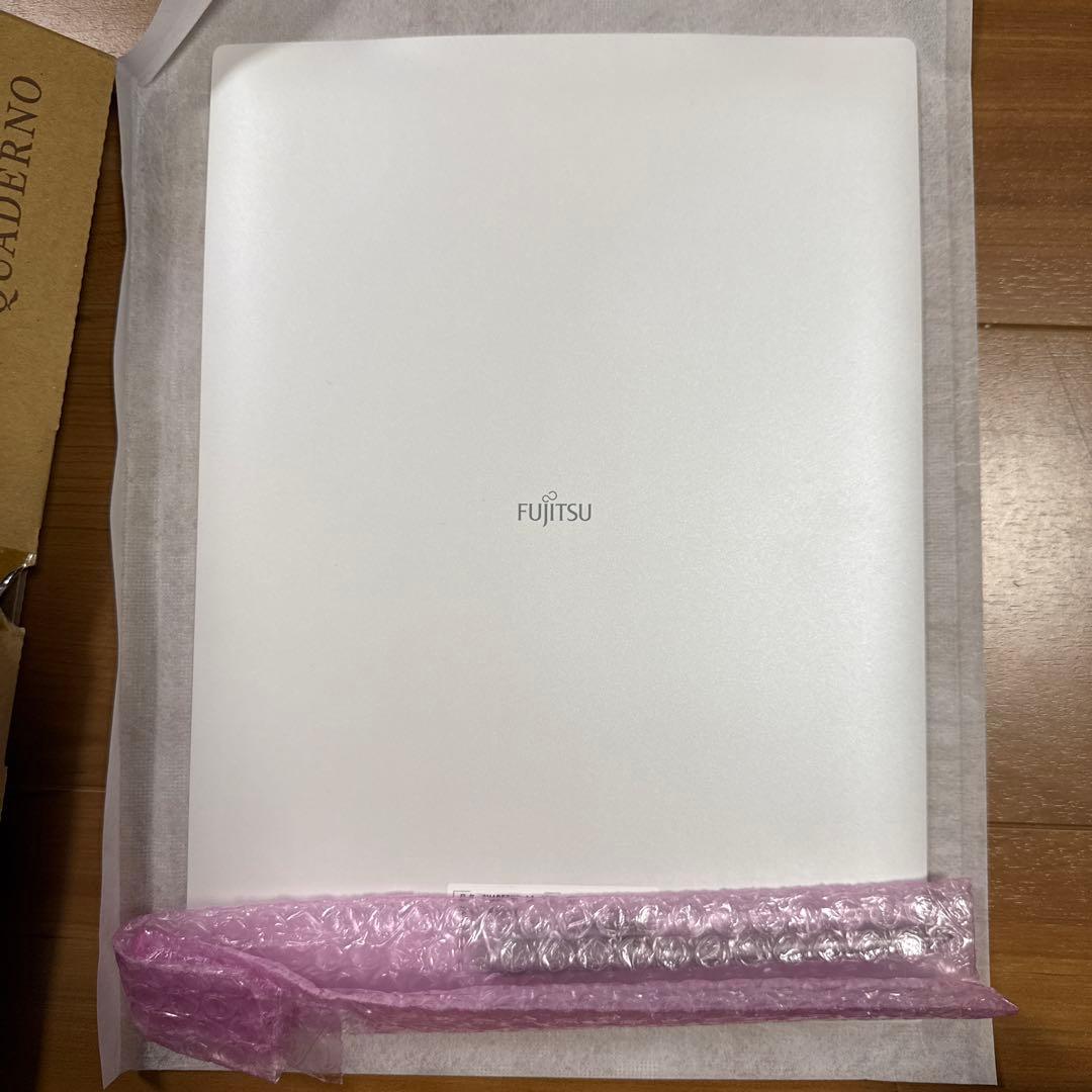 訳あり Fujitsu QUADERNO A4 ホワイト 液晶ペンタブレット本体
