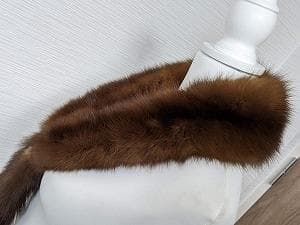202 SOBOL　ロシアンセーブル　フルスキン　ティペット　マフラー　毛皮