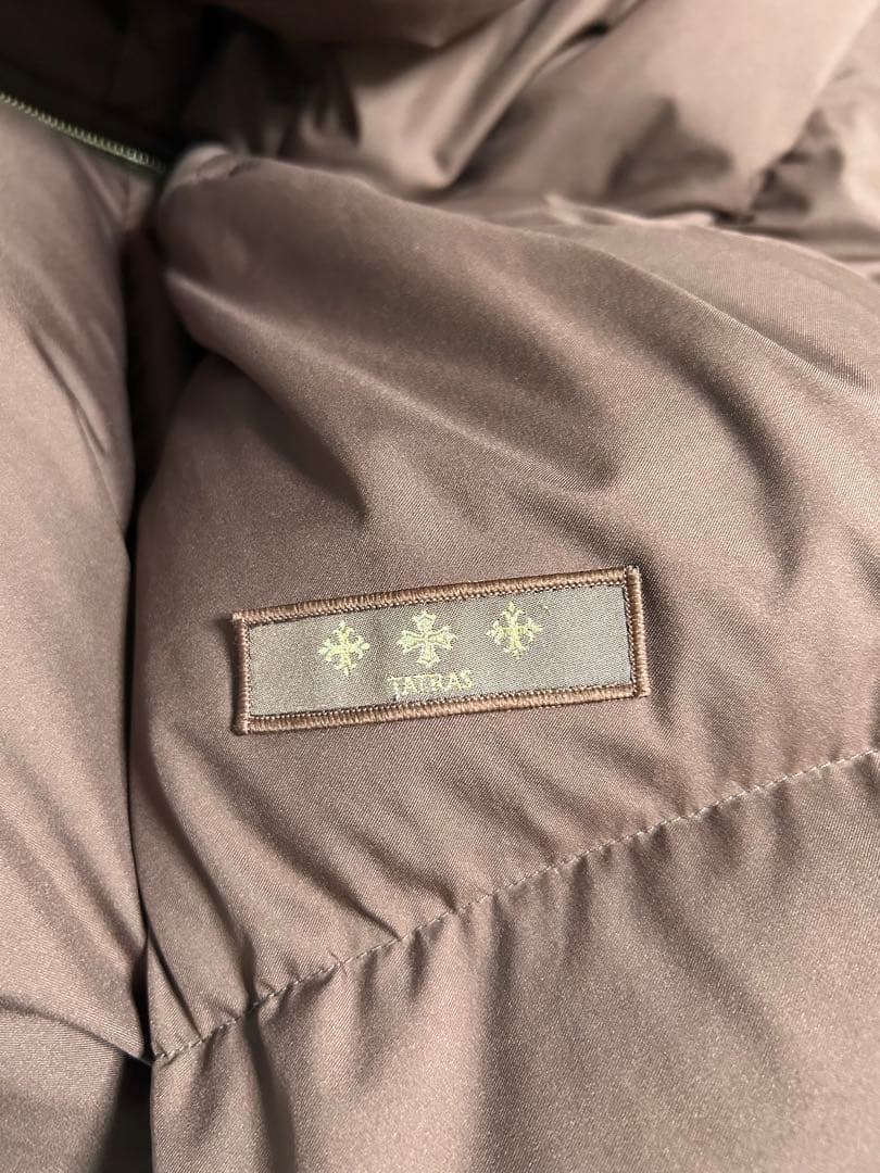 完売品　TATRAS ジジ　ブラウンダウンジャケット