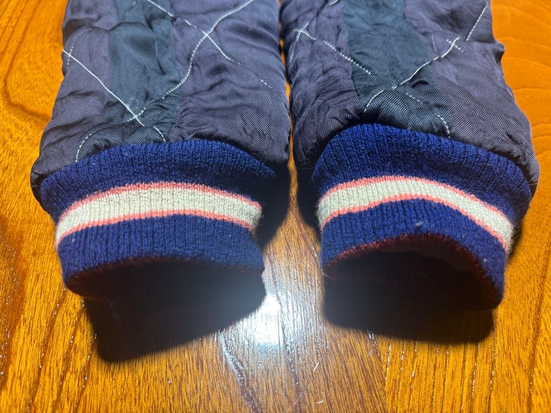 極美品 テーラー東洋 スカジャン 別珍 サテンキルト 特大 TT11846