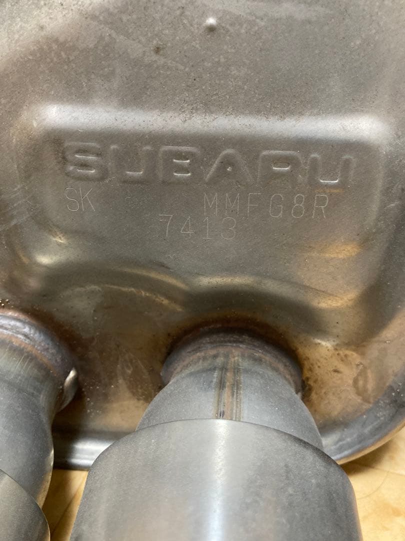 SUBARU スバル　WRX STI VAB 純正　マフラー　中間パイプ