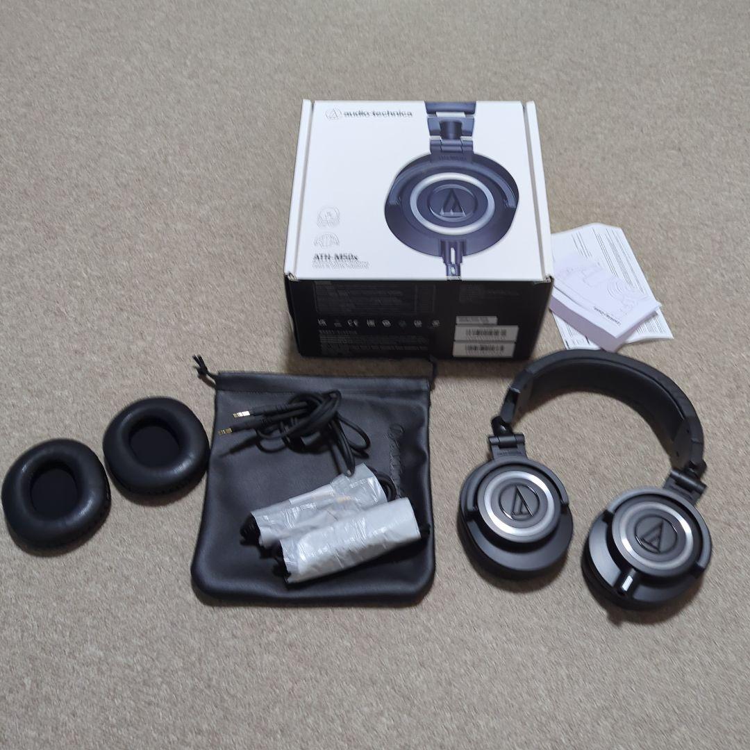 オーディオテクニカ　ATH-M50x　プロフェッショナルモニターヘッドフォン