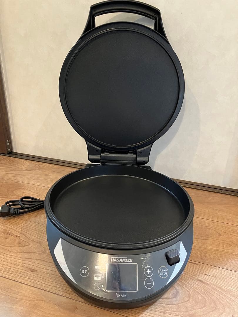 【新品】エムケー精工両面焼きホットプレート HASAMIZE TK-H315K