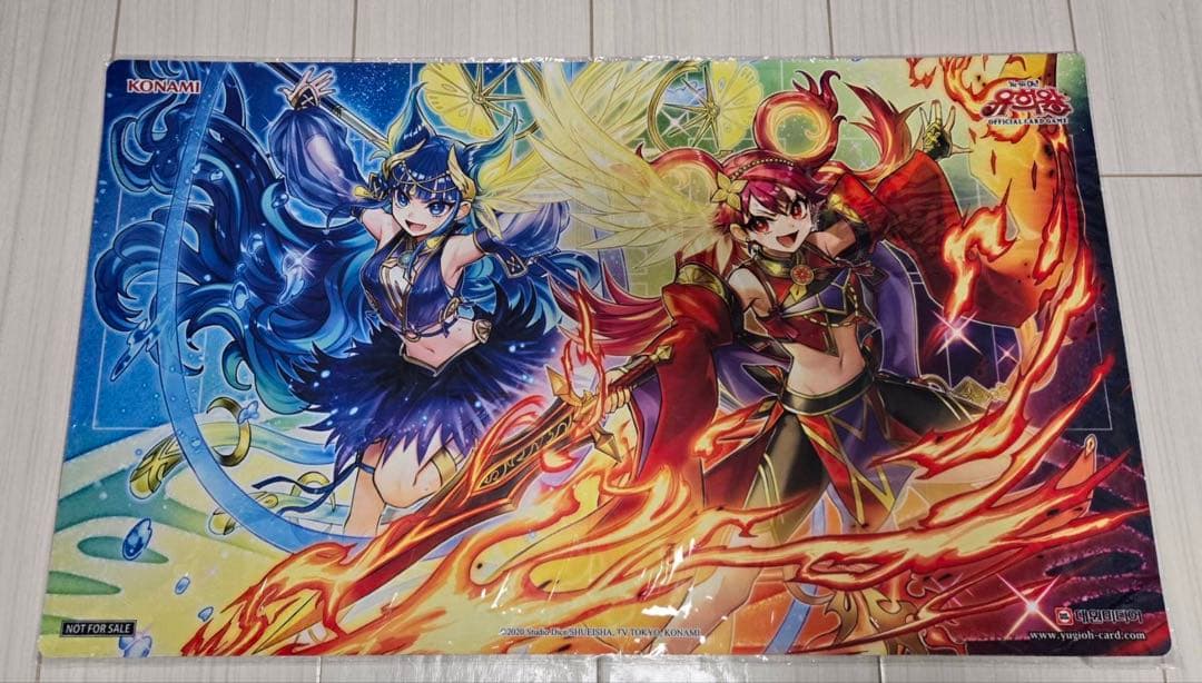 遊戯王 韓国限定 ウズヒメの御巫 プレイマット