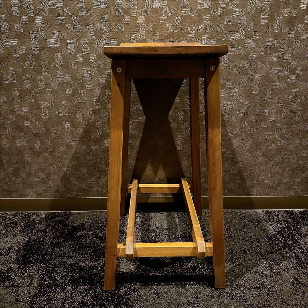 北欧風 天然木 カウンターチェア スツール ハイスツール ナチュラル