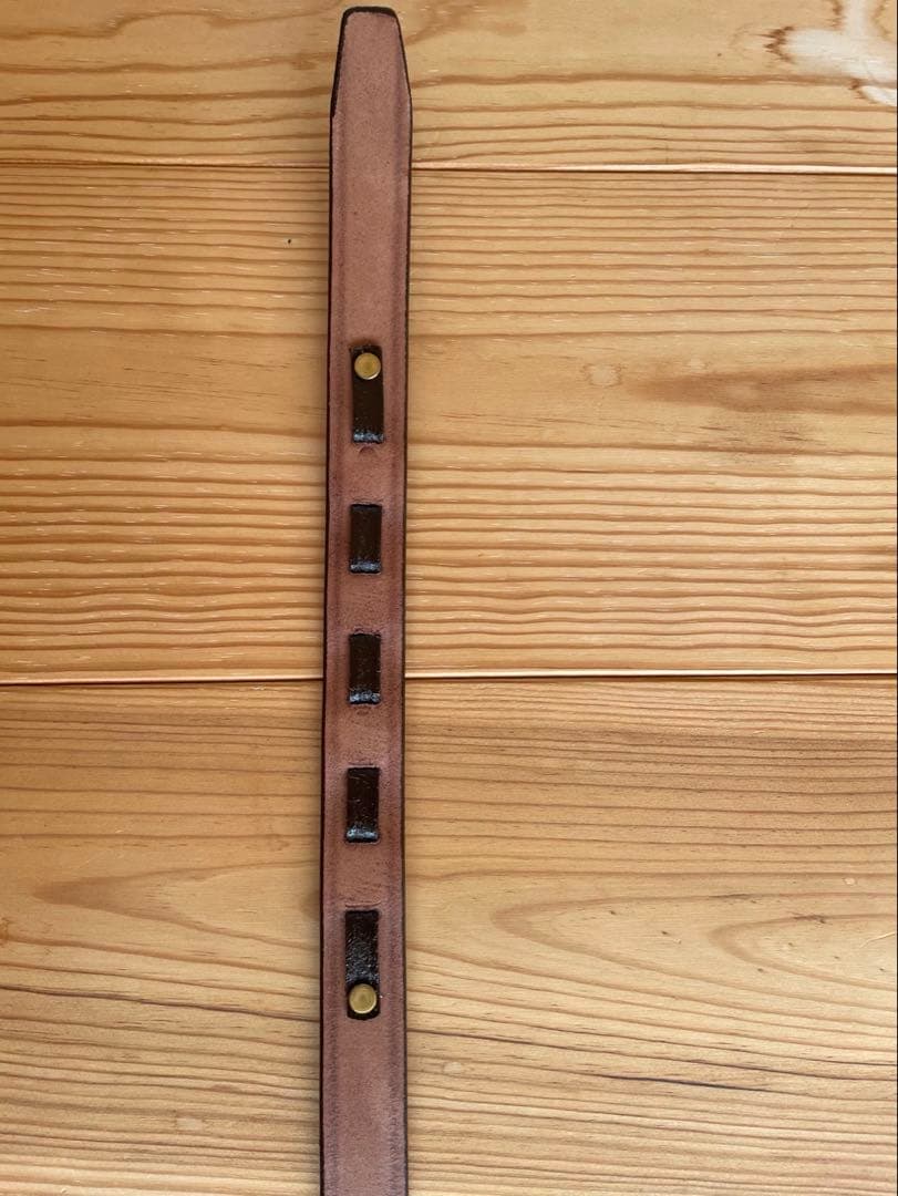 新品 TORY leather 34インチ フック バックル ベルト 幅1インチ