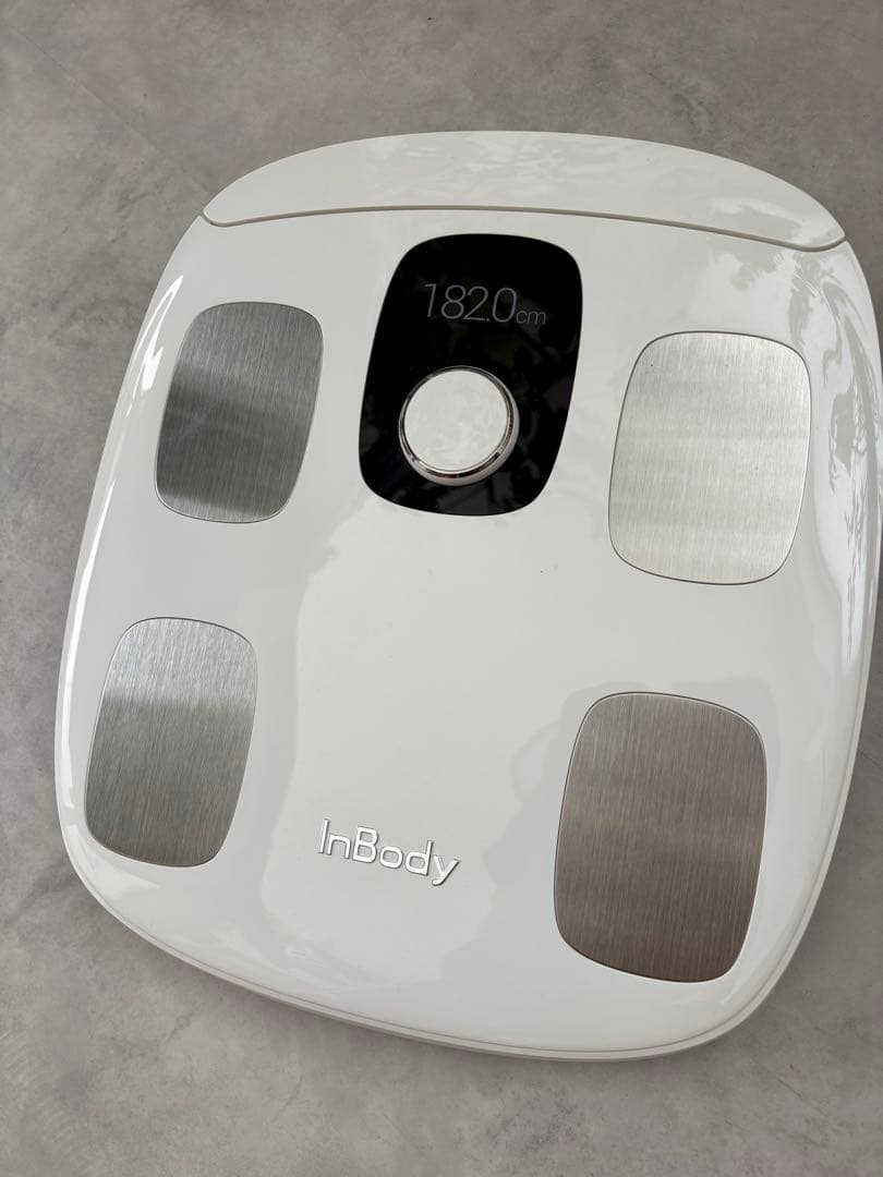INBODY DIAL H30 体組成計　体重計　一度利用のみ