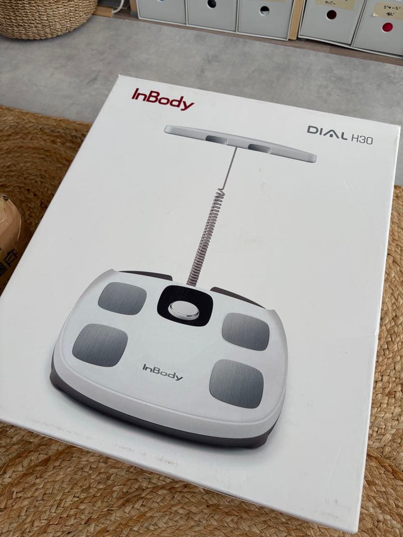 INBODY DIAL H30 体組成計　体重計　一度利用のみ