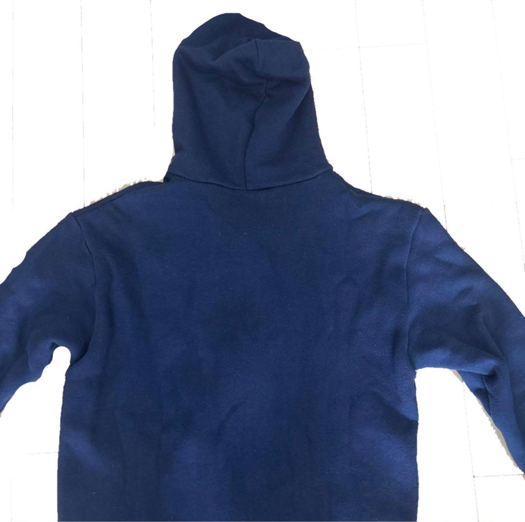 60s ダブルフェイスジップパーカー 濃紺 USA製 ykk初期